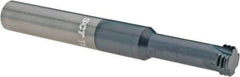Scientific Cutting Tools - M14x1.50 Metric Fine, 0.45" Cutting Diam, 4 Flute, Solid Carbide Helical Flute Thread Mill - Internal Thread, 1.2" LOC, 4" OAL, 1/2" Shank Diam - Eagle Tool & Supply
