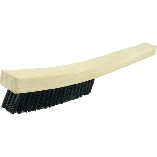 Plater's Brush, Nylon Fill, 4 × 19 Rows - Eagle Tool & Supply