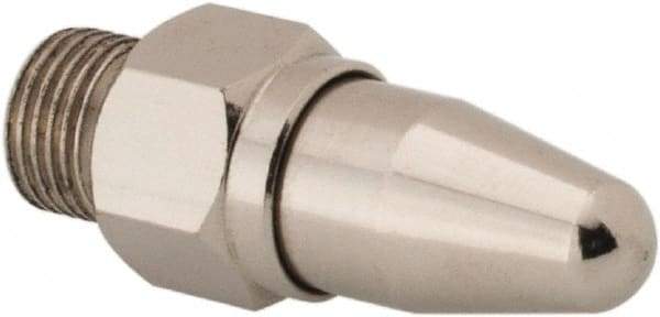 Value Collection - Blow Gun Safety High Volume Nozzle - 1/8 NPSM, 1.15" Hose Length - Eagle Tool & Supply