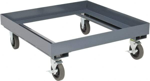 Value Collection - Gray, Polypropylene/Steel, Cabinet Caster/Bracket - For Use with WS-MH-CAB-004 - Eagle Tool & Supply