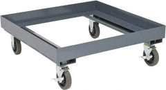 Value Collection - Gray, Polypropylene/Steel, Cabinet Caster/Bracket - For Use with WS-MH-CAB-004 - Eagle Tool & Supply