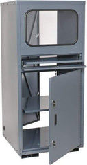 Value Collection - 30 Inch Wide x 66.2969 Inch High x 30 Inch Deep Computer Cabinet - Front and Rear Access with Locking Doors - Eagle Tool & Supply