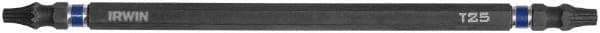 Irwin - T20 x T25 Torx Bit - 1/4" Hex Drive, 6" OAL - Eagle Tool & Supply