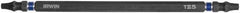 Irwin - T20 x T25 Torx Bit - 1/4" Hex Drive, 6" OAL - Eagle Tool & Supply