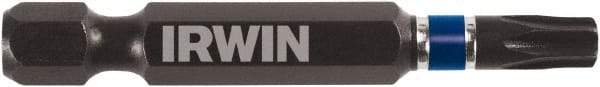 Irwin - T25 Torx Bit - 1/4" Hex Drive, 2" OAL - Eagle Tool & Supply
