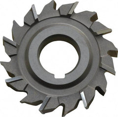 Keo - 3" Diam x 1/2" Width of Cut, 16 Teeth, High Speed Steel Side Milling Cutter - Staggered Teeth, Uncoated - Eagle Tool & Supply