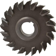 Keo - 5" Diam x 3/4" Width of Cut, 24 Teeth, High Speed Steel Side Milling Cutter - Staggered Teeth, Uncoated - Eagle Tool & Supply