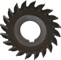 Keo - 3" Diam x 3/16" Width of Cut, 20 Teeth, High Speed Steel Side Milling Cutter - Straight Teeth, Uncoated - Eagle Tool & Supply