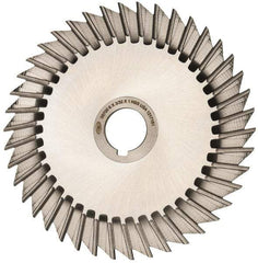 Keo - 6" Blade Diam x 3/32" Blade Thickness, 1" Hole, 42 Teeth, High Speed Steel Side Chip Saw - Straight Tooth, Arbor Connection, Right Hand Cut, Uncoated, with Keyway - Eagle Tool & Supply