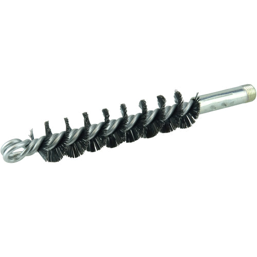 1″ Single Spiral Flue Brush, .012 Steel Fill - Eagle Tool & Supply