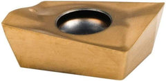 Seco - XOEX10T304 Grade PCD20 PCD Milling Insert - Uncoated, 0.151" Thick, 0.27" Inscribed Circle - Eagle Tool & Supply