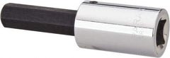Paramount - 1/2" Drive, 1/2" Hex Bit Socket - 3-5/8" OAL, 1-7/8" Bit Length - Eagle Tool & Supply
