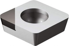 Sandvik Coromant - CCMW32.52 FP Grade CD05 Polycrystalline Diamond (PCD) Turning Insert - Uncoated, 80° Diamond, 3/8" Inscr Circle, 5/32" Thick, 1/32" Corner Radius - Eagle Tool & Supply