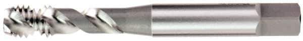 OSG - 7/16-14 UNC 3 Flute 3B Modified Bottoming Spiral Flute Tap - Vanadium High Speed Steel, Nitride Finish, 3-5/32" OAL, Right Hand Flute, Right Hand Thread, H3, Series 13019 - Eagle Tool & Supply