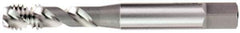 OSG - #10-24 UNC 3 Flute 2B Bottoming Spiral Flute Tap - High Speed Steel, Oxide Finish, 2-3/8" OAL, Right Hand Flute, Right Hand Thread, H3, Series 13020 - Eagle Tool & Supply