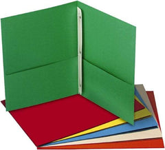UNIVERSAL - 8-1/2" Long x 11" Wide Report Cover with Tang/Prong Binding - Assorted Colors - Eagle Tool & Supply