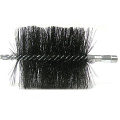 4″ Double Spiral Flue Brush, .012 Steel Fill - Eagle Tool & Supply