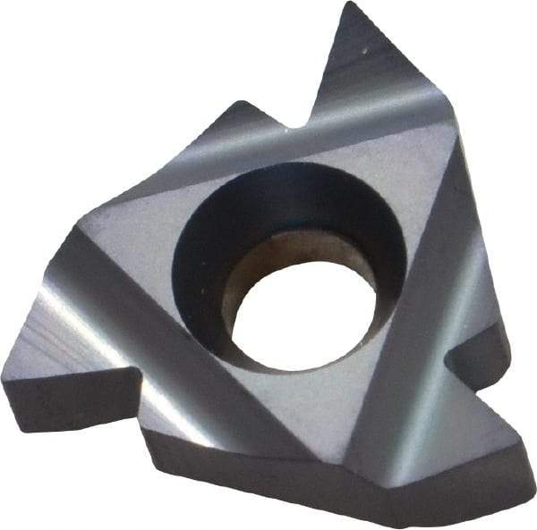 Hertel - 22IR Internal Right Hand 7-5 Partial Profile 60° Laydown Threading Insert - Grade HG225TR, TiAlN Coated Carbide - Eagle Tool & Supply