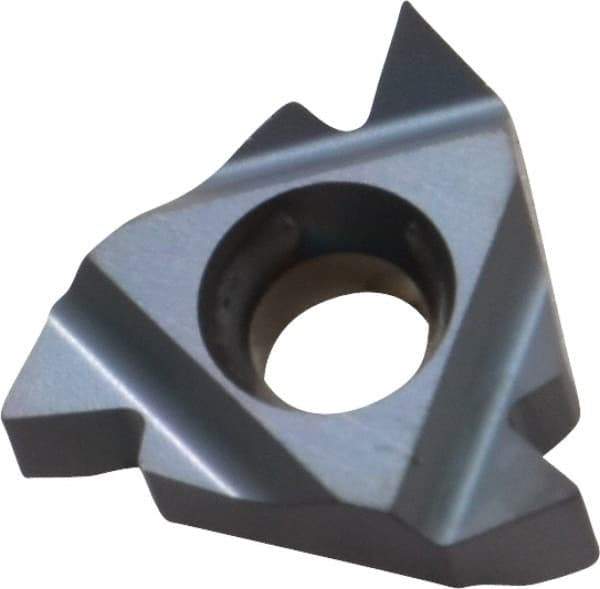Hertel - 16IR Internal Right Hand 14-8 Partial Profile 60° Laydown Threading Insert - Grade HG225TR, TiAlN Coated Carbide - Eagle Tool & Supply