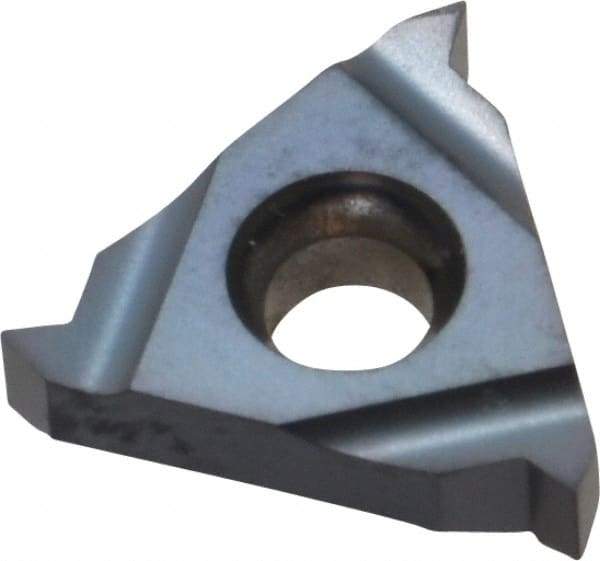 Hertel - 16ER External Right Hand 48-16 Partial Profile 60° Laydown Threading Insert - Grade HG225TR, TiAlN Coated Carbide - Eagle Tool & Supply