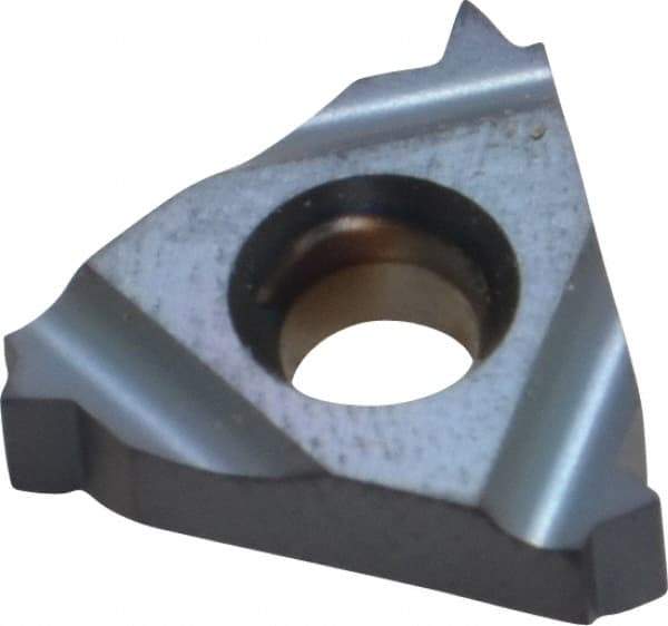 Hertel - 16IR Internal Right Hand 12 UN Laydown Threading Insert - Grade HG225TR, TiAlN Coated Carbide - Eagle Tool & Supply