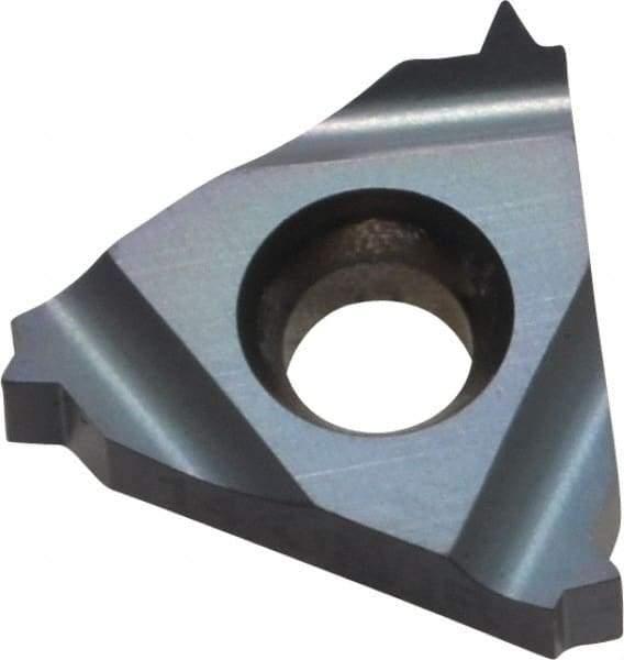 Hertel - 16IR Internal Right Hand 14 UN Laydown Threading Insert - Grade HG225TR, TiAlN Coated Carbide - Eagle Tool & Supply