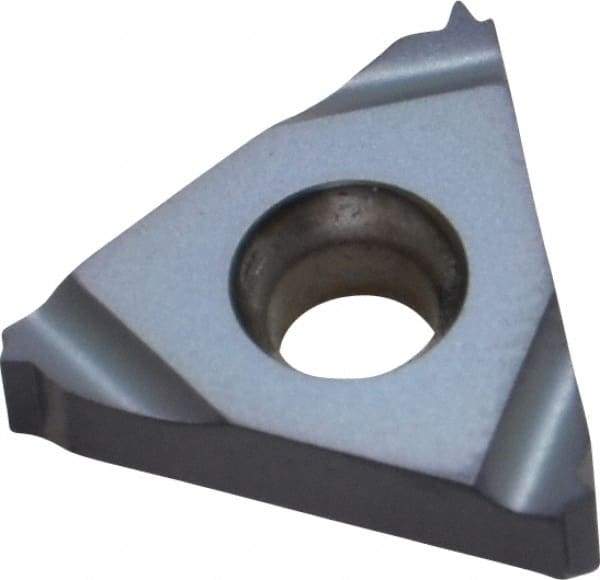 Hertel - 16IR Internal Right Hand 24 UN Laydown Threading Insert - Grade HG225TR, TiAlN Coated Carbide - Eagle Tool & Supply