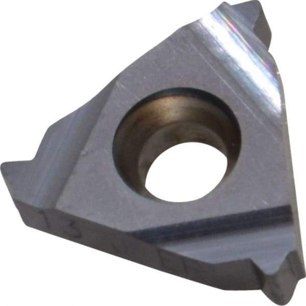 Hertel - 16ER External Right Hand 13 UNJ Laydown Threading Insert - Grade HG225TR, TiAlN Coated Carbide - Eagle Tool & Supply