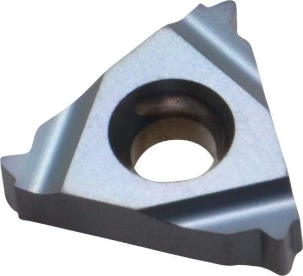 Hertel - 16ER External Right Hand 14 UNJ Laydown Threading Insert - Grade HG225TR, TiAlN Coated Carbide - Eagle Tool & Supply