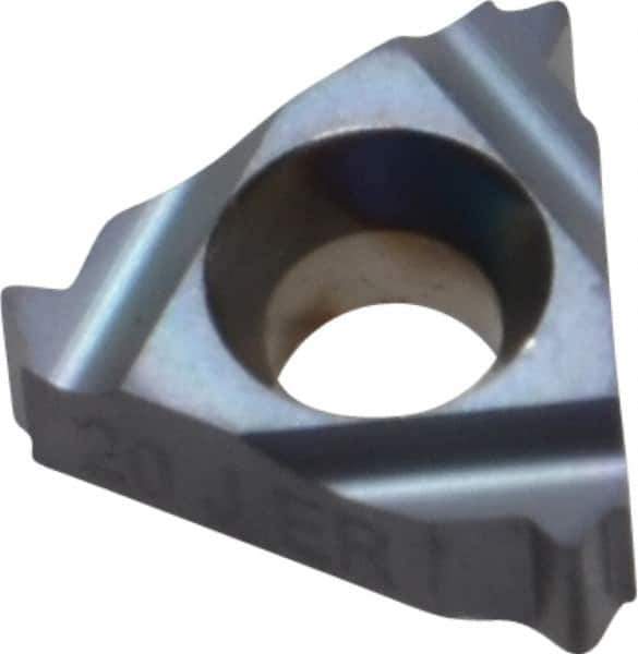 Hertel - 11ER External Right Hand 20 UNJ Laydown Threading Insert - Grade HG225TR, TiAlN Coated Carbide - Eagle Tool & Supply