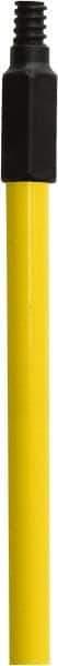 O-Cedar - 60 x 1" Fiberglass Squeegee Handle - Threaded Connection, Yellow - Eagle Tool & Supply