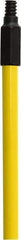 O-Cedar - 60 x 1" Fiberglass Squeegee Handle - Threaded Connection, Yellow - Eagle Tool & Supply