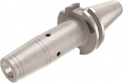 Seco - 10mm Hole Diam, DIN69871-40 Taper Shank Shrink Fit Tool Holder & Adapter - 4.724" Projection, 0.945" Nose Diam, 1.22" Clamping Depth, 40,000 RPM, Through Coolant - Exact Industrial Supply