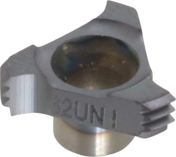 Carmex - C1232 Grade MT7, Internal UN Threading Insert - 32 TPI Int Pitch, TiAlN Finish - Eagle Tool & Supply