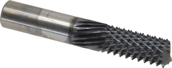 Onsrud - 1/2" Diam, 1-1/8" LOC, End Mill End, Solid Carbide Diamond Pattern Router Bit - Right Hand Cut, 3" OAL, 1/2" Shank Diam, Use on Composites - Eagle Tool & Supply