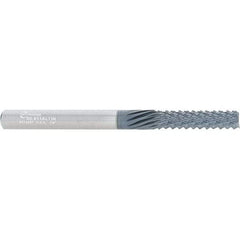 Onsrud - 1/4" Diam, 1" LOC, End Mill End, Solid Carbide Diamond Pattern Router Bit - Right Hand Cut, 3" OAL, 1/4" Shank Diam, Use on Composites - Eagle Tool & Supply