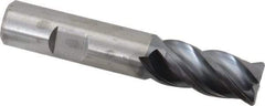 Kennametal - 5/8", 4 Flute, Solid Carbide, 0.06" Corner Radius End Mill - 3-1/2" OAL, 1-1/4" LOC - Eagle Tool & Supply
