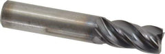 Kennametal - 7/16", 4 Flute, Solid Carbide, Corner Chamfer End Mill - 2-1/2" OAL, 7/8" LOC - Eagle Tool & Supply