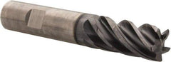 Kennametal - 14mm, 5 Flute, Solid Carbide, 0.75mm Corner Radius End Mill - 83mm OAL, 26mm LOC - Eagle Tool & Supply