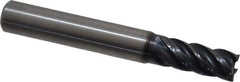 Kennametal - 9mm, 5 Flute, Solid Carbide, 0.5mm Corner Radius End Mill - 72mm OAL, 19mm LOC - Eagle Tool & Supply