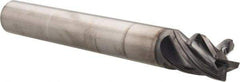 Kennametal - 3/4", 4 Flute, Solid Carbide, Corner Chamfer End Mill - 6" OAL, 1" LOC - Eagle Tool & Supply