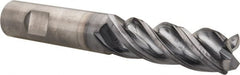 Kennametal - 3/4" Diam 4 Flute Solid Carbide 0.06" Corner Radius End Mill - Eagle Tool & Supply