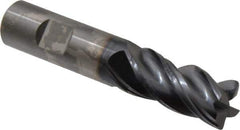 Kennametal - 3/4", 4 Flute, Solid Carbide, Corner Chamfer End Mill - 4" OAL, 1-5/8" LOC - Eagle Tool & Supply