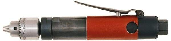 Ingersoll-Rand - 1/4" Keyed Chuck - Inline Handle, 1,900 RPM, 15 CFM, 0.25 hp, 90 psi - Eagle Tool & Supply