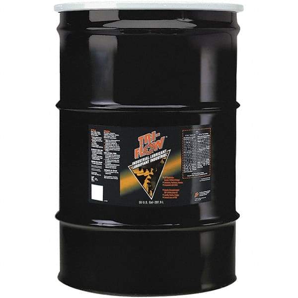 Tri-Flow - 55 Gal Drum Petroleum Lubricant - Brown, -60°F to 475°F - Eagle Tool & Supply