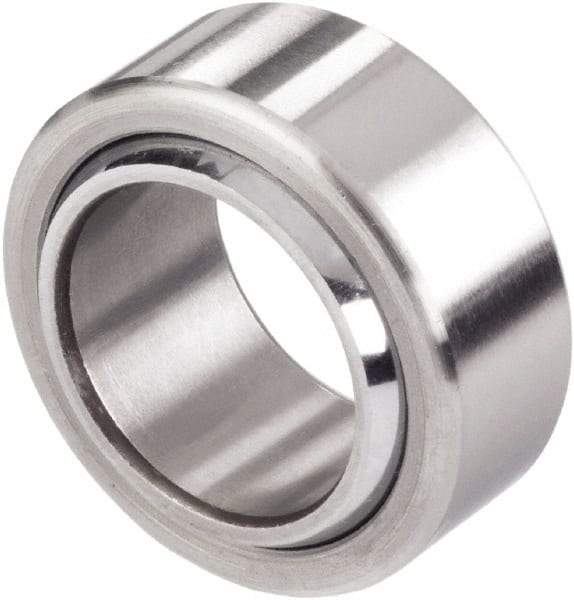 Tritan - 12mm Bore Diam, 2,473 Lb Dynamic Capacity, 7mm Wide, Spherical Plain Bearing - 6,295 Lb Static Load Capacity - Eagle Tool & Supply
