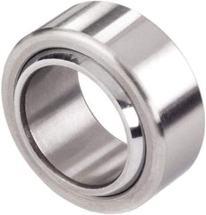 Tritan - 12mm Bore Diam, 2,473 Lb Dynamic Capacity, 7mm Wide, Spherical Plain Bearing - 6,295 Lb Static Load Capacity - Eagle Tool & Supply