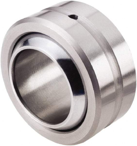 Tritan - 1/2" Bore Diam, 2,698 Lb Dynamic Capacity, 1/2" Wide, Spherical Plain Bearing - 1" OD, 13,039 Lb Static Load Capacity - Eagle Tool & Supply