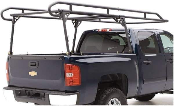 Erickson Manufacturing - Steel Truck Rack - 55" Wide x 135" Long, Black, For Use with Any Truck - Eagle Tool & Supply