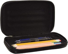 Innovative Storage Designs - 1 Compartment, 2 Inch Wide x 8-3/4 Inch Deep x 5-1/4 Inch High, Pencil Holder - Fabric, Black - Eagle Tool & Supply